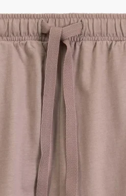 Damskie ATLANTIC Bielizna Homewear|Piżamy Damskie - długa bawełniana piżama damska NLP-499-BEŻOWY CIEMNY