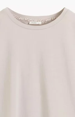 Damskie ATLANTIC Piżamy Damskie Krótkie|Bielizna Homewear - krótka bawełniana piżaa daka NP-507-BEZJ_ROZ