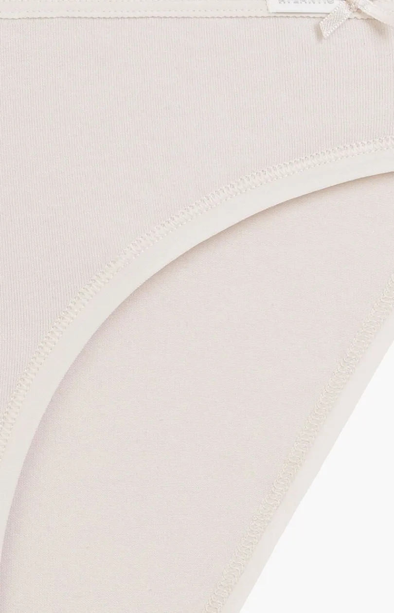 Damskie ATLANTIC Wielopaki Damskie|Figi Bawełniane - 3-pack figi damskie bikini 3CP-001-BRZ/KAM/BEZJ