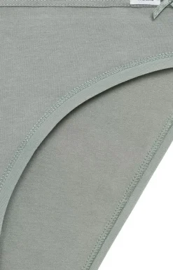 Damskie ATLANTIC Wielopaki Damskie|Figi Bawełniane - 3-pack figi damskie Bikini 3CLP-001-BEZ/BEZM/ZIEJ