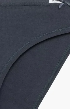 Damskie ATLANTIC Wielopaki Damskie|Figi Bawełniane - 3-pack figi damskie Sport 3CLP-002-GRF/ROS/BEZ