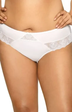 Damskie Ava Panty Damskie - białe figi damkie 1922