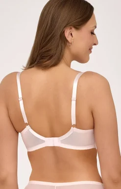 Ava biustonosz miękki soft pudrowy róż AV 2231