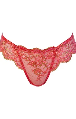 Axami koronkowe stringi damskie V-11908