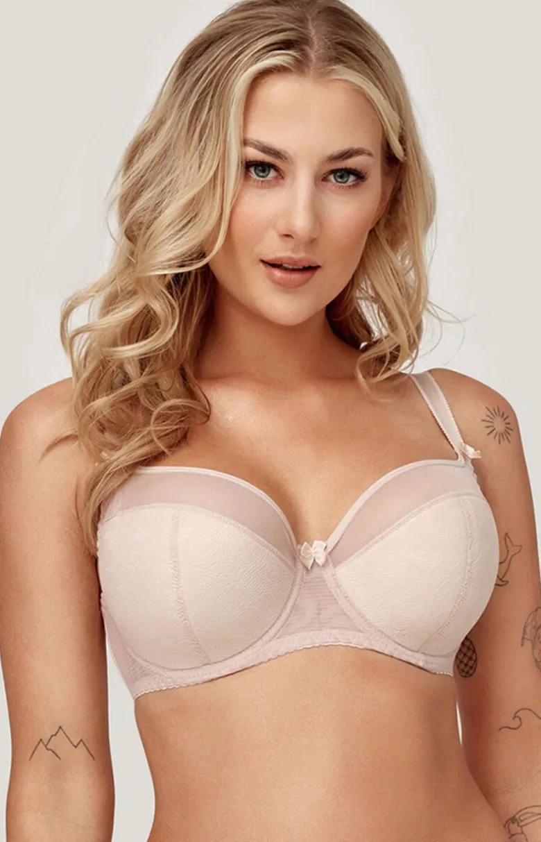 Azal biustonosz półusztywniany semi-soft beżowy Anita