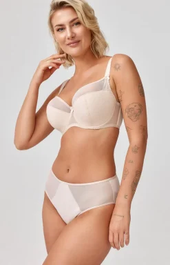Azal biustonosz półusztywniany semi-soft beżowy Anita