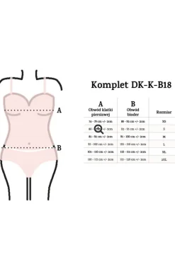Bambusowa piżama damska ecru DK-K-B18
