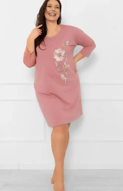 Damskie Italian Fashion Koszule Nocne|Koszule Nocne Damskie - Bawełniana kozula nocna Akita
