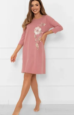 Damskie Italian Fashion Koszule Nocne|Koszule Nocne Damskie - Bawełniana kozula nocna Akita