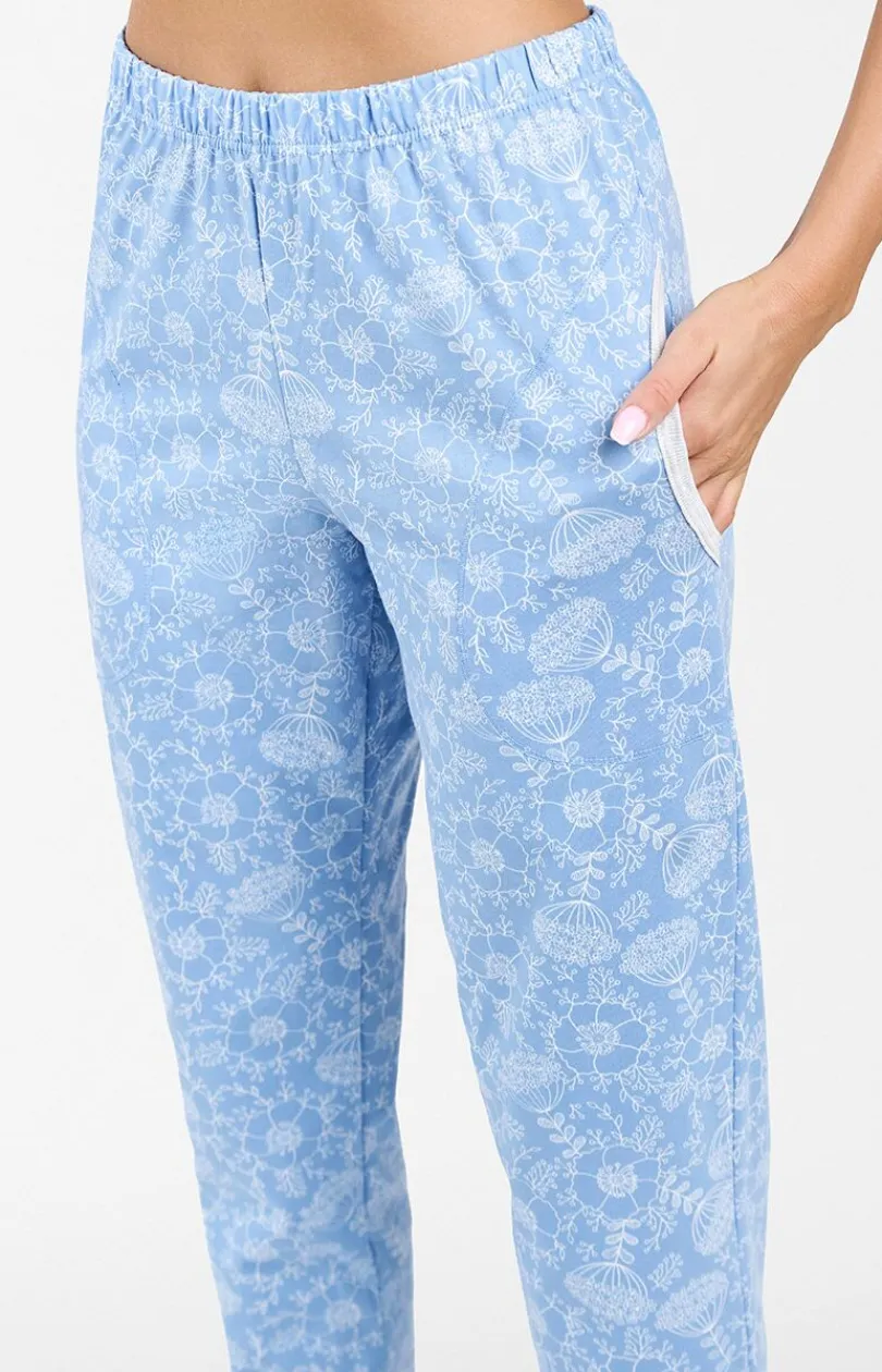 Damskie Italian Fashion Piżamy Damskie|Piżamy Dwuczęściowe - Bawełniana piżaa daska Joaa