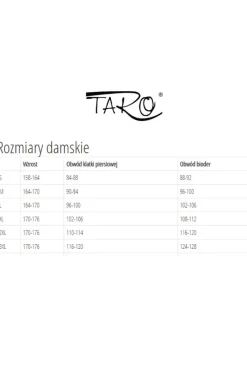 Damskie Taro Piżamy Bawełniane|Piżamy Damskie Długie - Bawełniana piżama damska Plus Size Ariana 3016