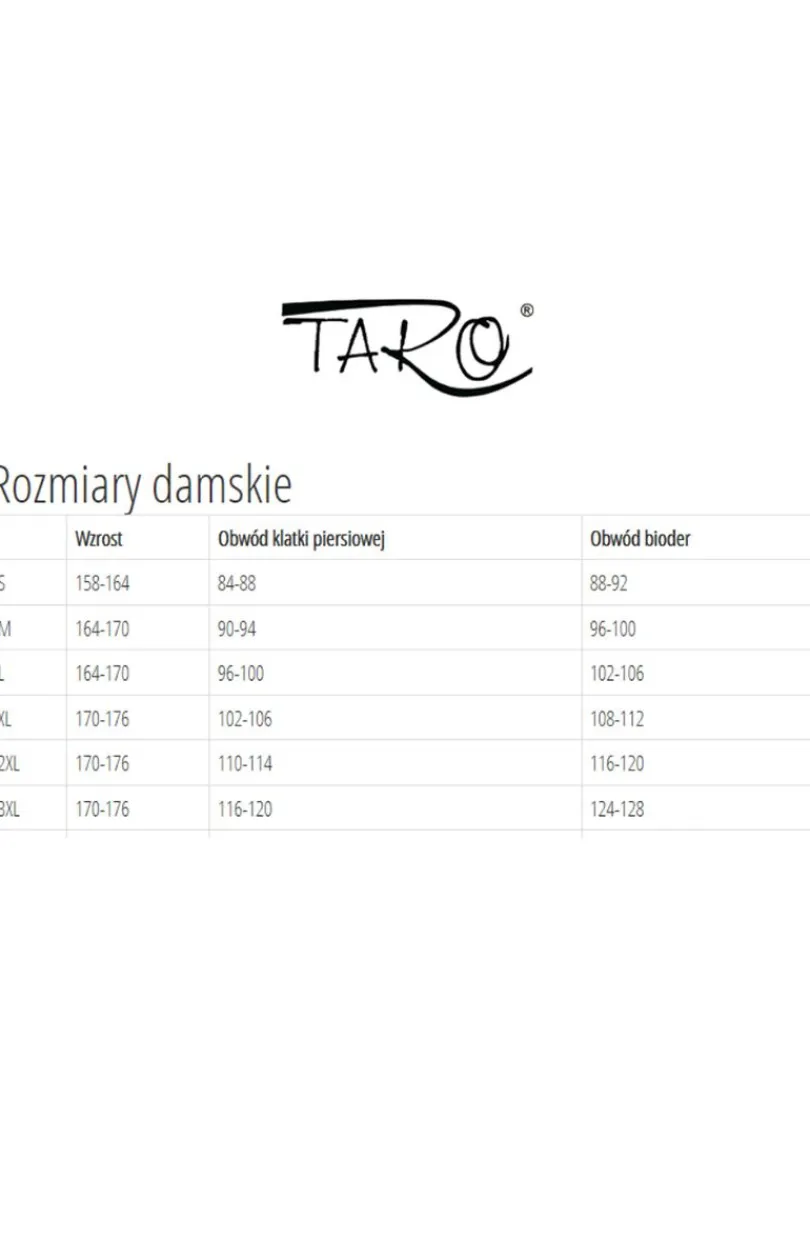 Damskie Taro Piżamy Bawełniane|Piżamy Damskie Długie - Bawełniana piżama damska Plus Size Ariana 3016