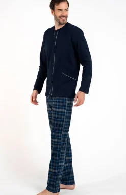 Męskie/Damskie Italian Fashion Piżamy Bawełniane|Piżamy Męskie - Bawełniana piżama męska Jakub