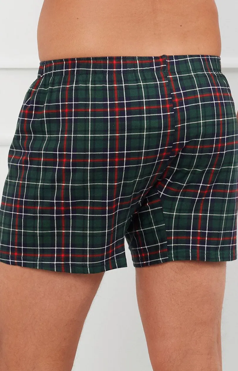 Damskie Italian Fashion Piżamy Rodzinne - Bawełniane bokserki ęskie Fogo