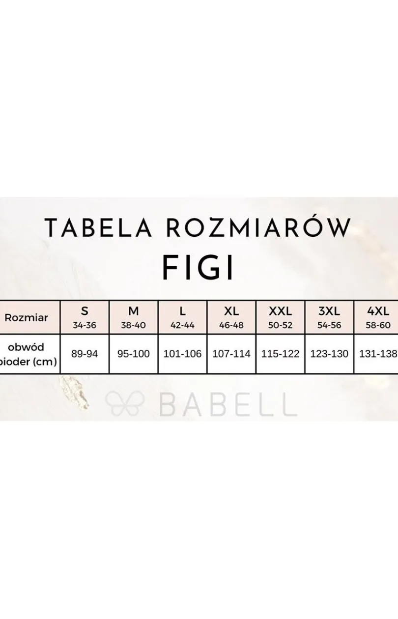 Damskie Babell Majtki Z Wysokim Stanem|Bielizna Plus Size - Bawełniane figi dakie białe BB 150