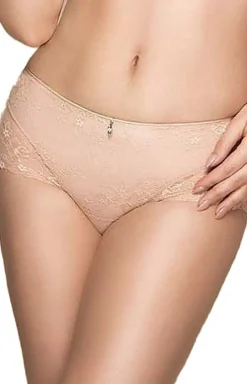 Damskie Konrad Panty Damskie|Figi Brazylijskie - Beżowe figi brazyijskie Sophie