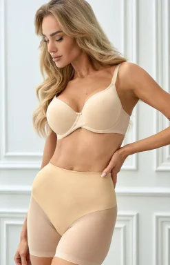 Beżowy biustonosz usztywniany Venus B5