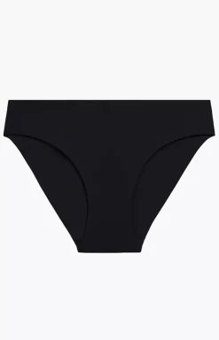 Bezszwowe figi damskie czarne Sport LS-001