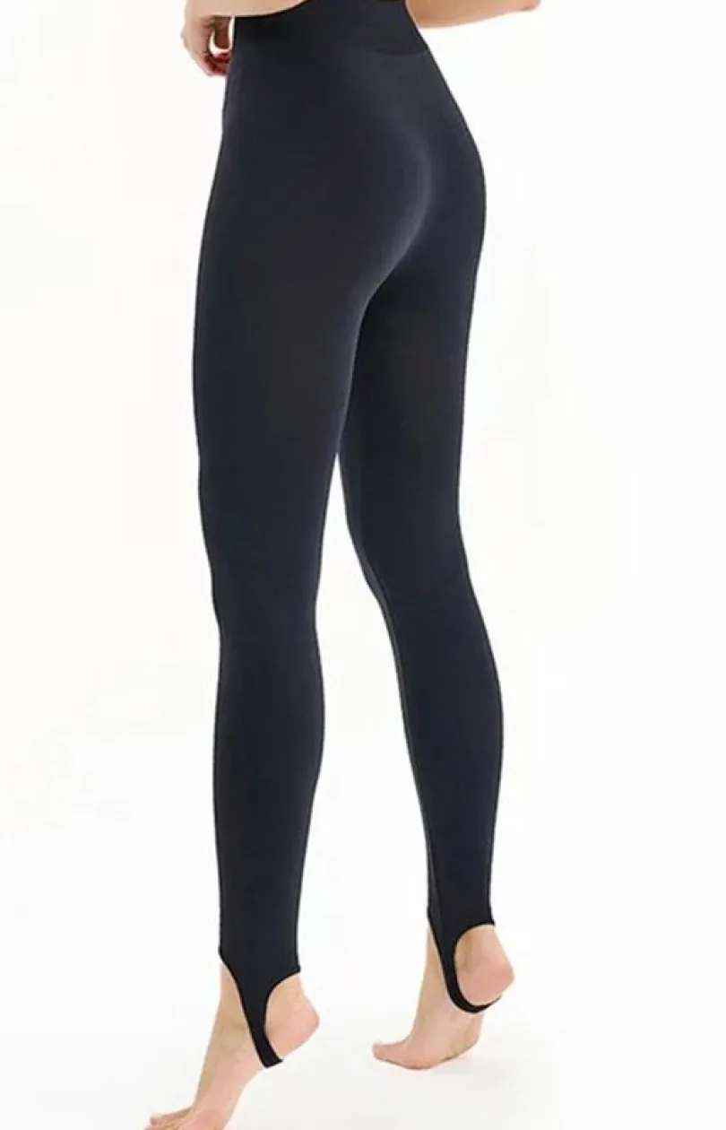Damskie Gabriella Legginsy|Legginsy Damskie - Bezszwowe legginsy z zapiętkami Straps S114