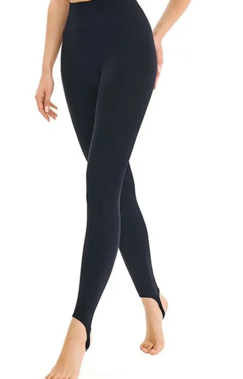 Damskie Gabriella Legginsy|Legginsy Damskie - Bezszwowe legginsy z zapiętkami Straps S114