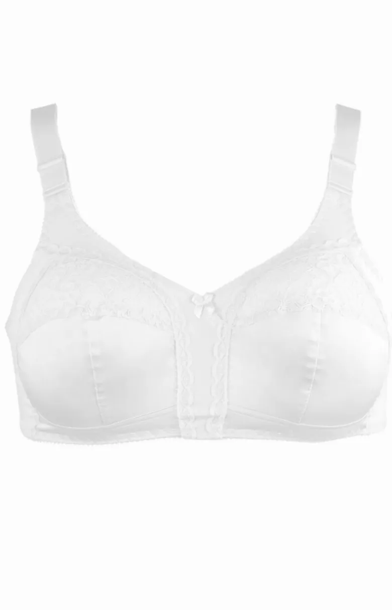 Biały biustonosz miękki soft Joanna 577