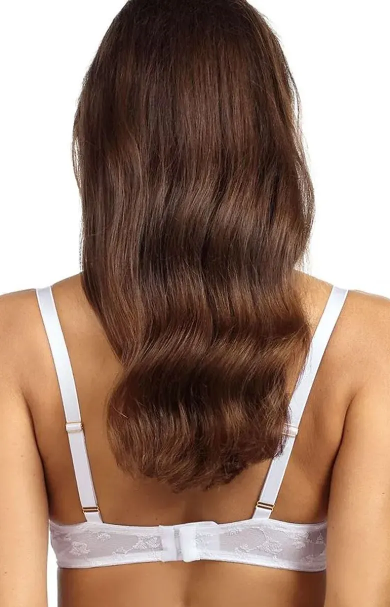 Biały biustonosz soft bralettka miękka Almas B801