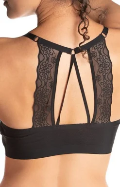 LAMA Biustonosze Sportowe - Biutonoz iękki bezzwowy top daki -PO5003TP-02