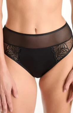 Biustonosz miękki soft balconette czarny Rina B139