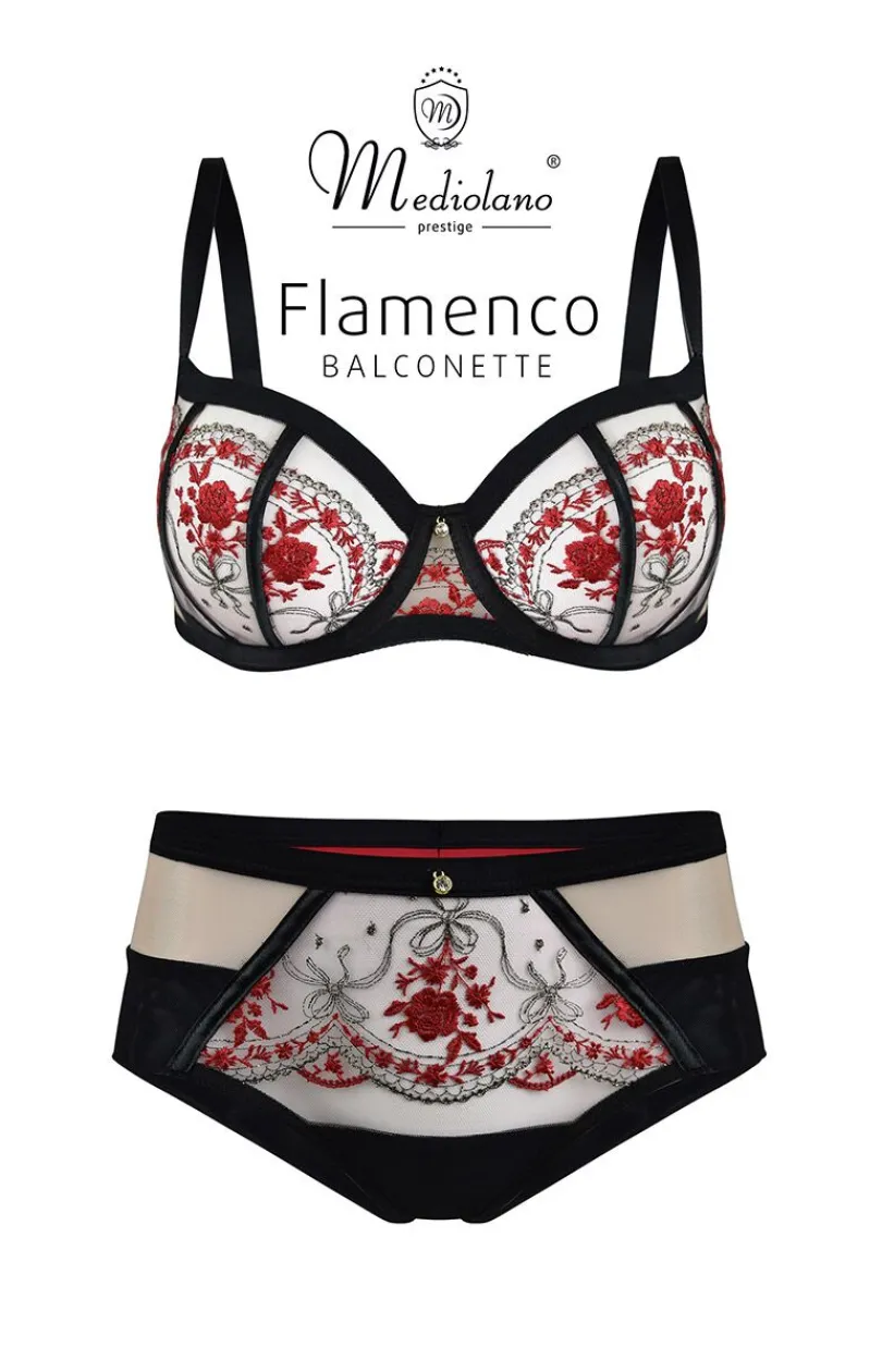 Mediolano Biustonosze Balconette - Biustonosz miękki soft balconette Flamenco II 19223