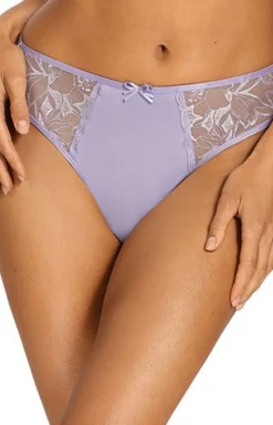 Biustonosz miękki soft balconette fioletowy Bonita B139