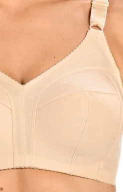 Biustonosz miękki soft bez fiszbin beżowy Federica 405