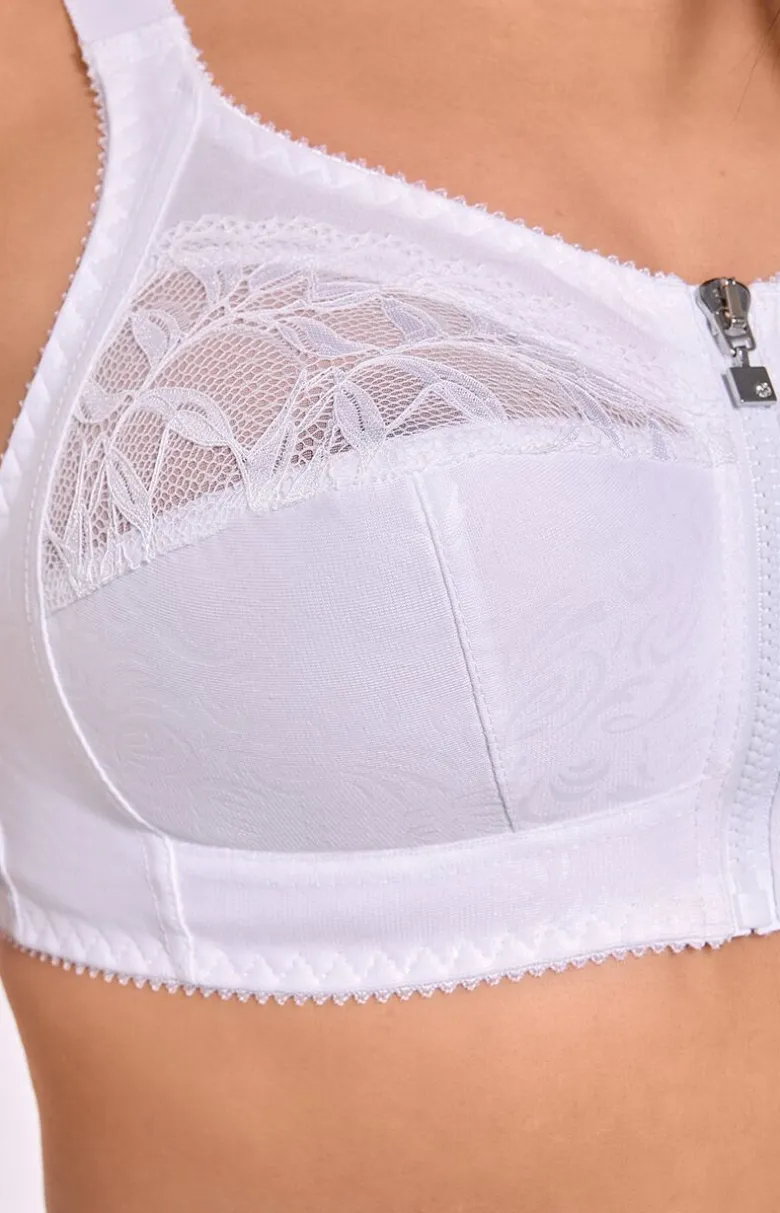 Biustonosz miękki soft biały Zuza 586