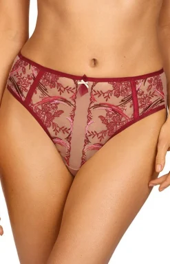 Biustonosz miękki soft bordowy Tresor B104