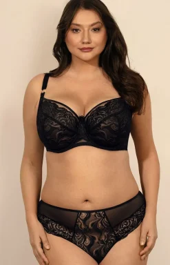 Biustonosz miękki soft czarny Marisa B171