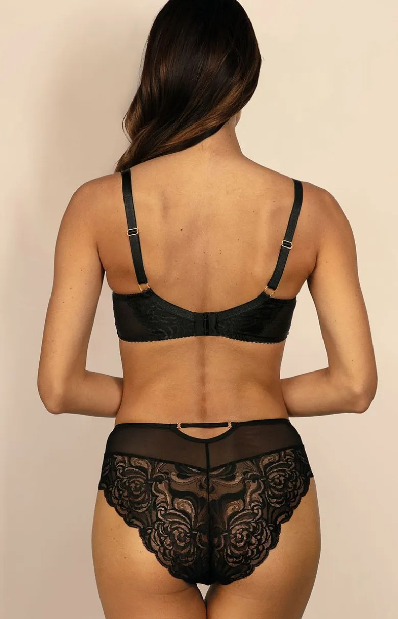 Biustonosz miękki soft czarny Marisa B161