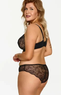 Biustonosz miękki soft czarny 2607