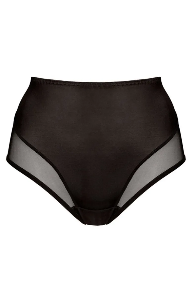 Biustonosz miękki soft minimizer czarny Zara B2-V1