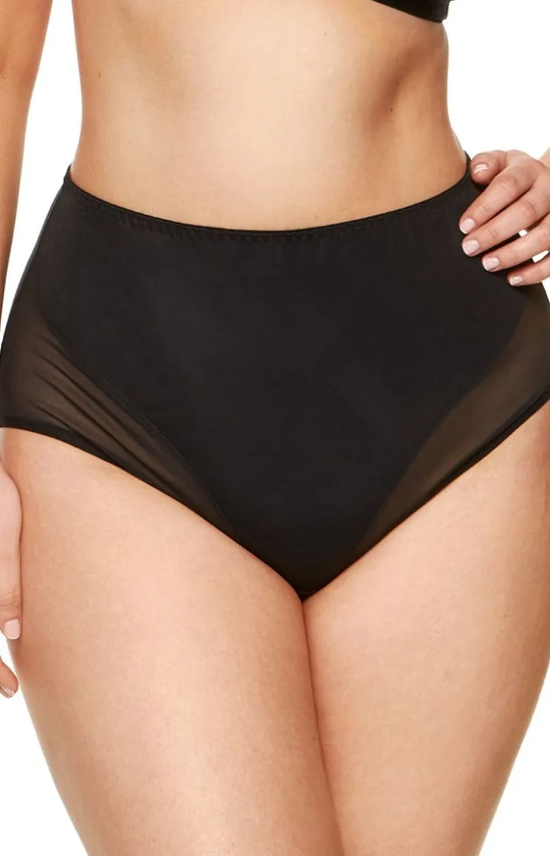 Biustonosz miękki soft minimizer czarny Zara B2-V1