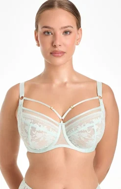 Biustonosz miękki soft miętowy Orlando B161
