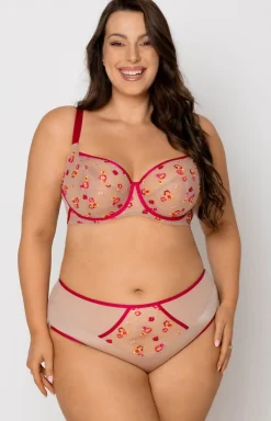 Biustonosz miękki soft plus size Flora 19246