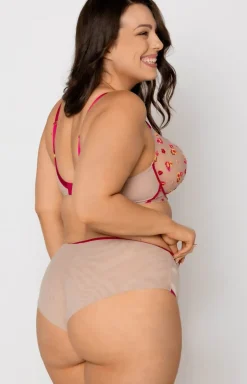 Biustonosz miękki soft plus size Flora 19246