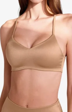 Biustonosz miękki soft top beżowy Active Ultrashine