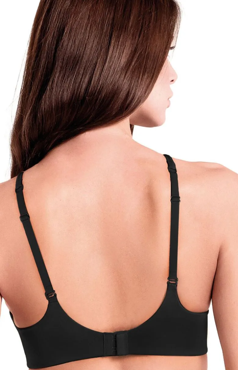 Biustonosz miękki soft top czarny Active Ultrashine 433