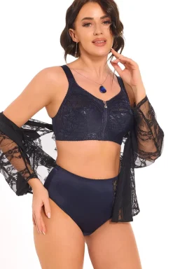 Solo Viki Style Biustonosze Miękkie|Biustonosz Bez Fiszbin - Biustonosz miękki soft zapinany z przodu Zuza 586