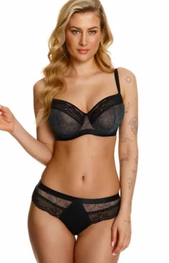 Biustonosz miękki soft z koronką 2413