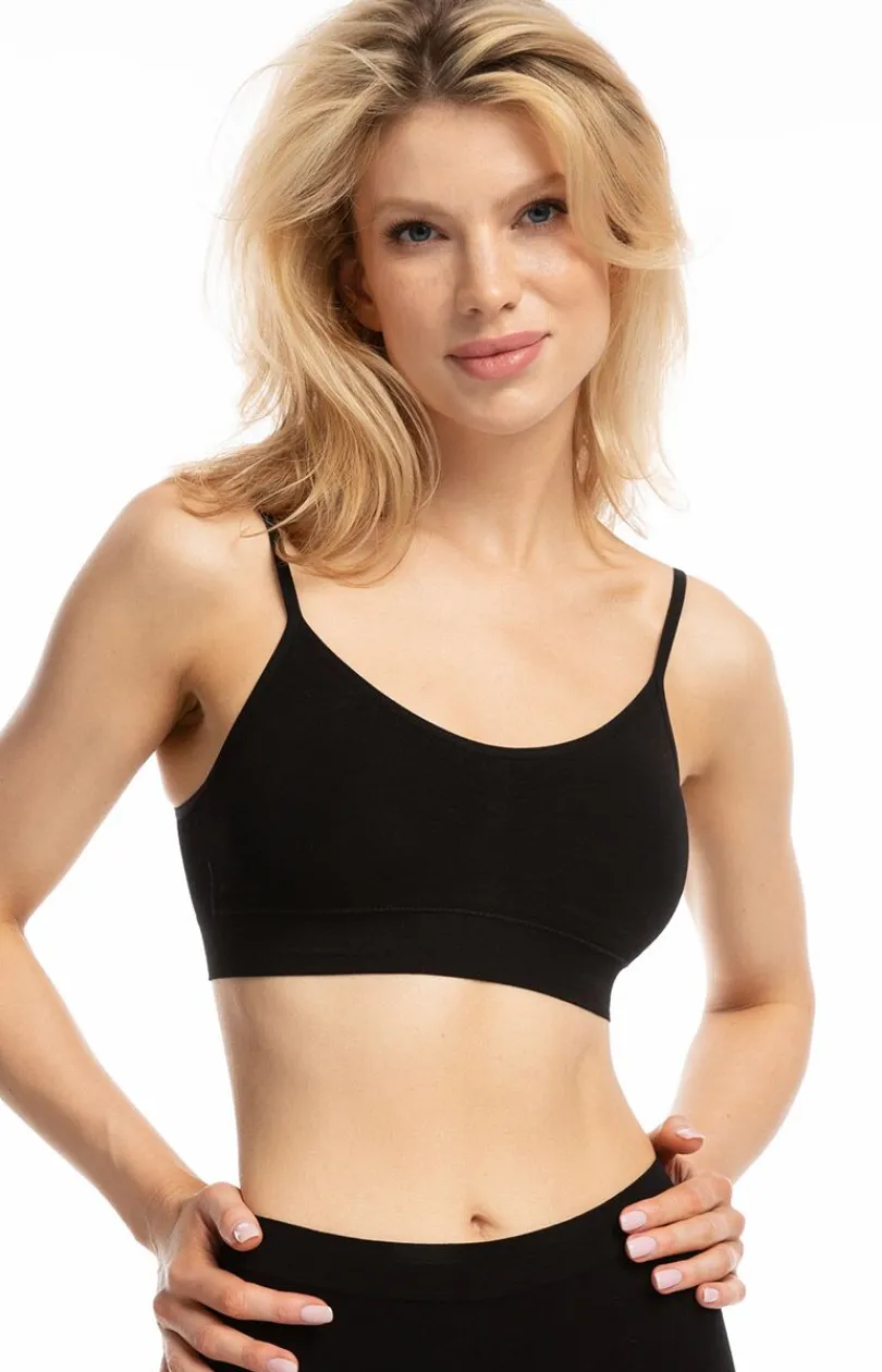 Julimex Biustonosze Miękkie|Bielizna Plus Size - Biutonoz iękki z wkładkai Baboo ounge Bra