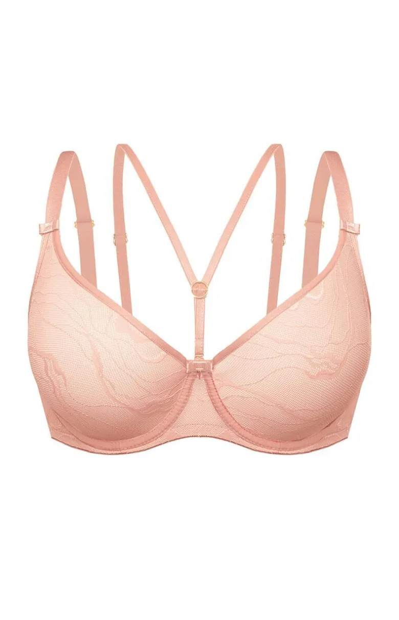 Biustonosz minimizer z paskami padded Adria