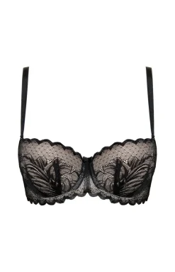 Biustonosz push-up czarny Astrid B1