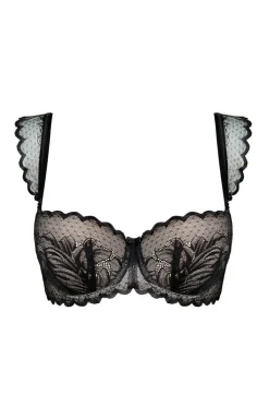 Biustonosz push-up czarny Astrid B1