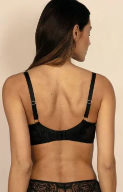 Biustonosz push-up czarny Marisa B214